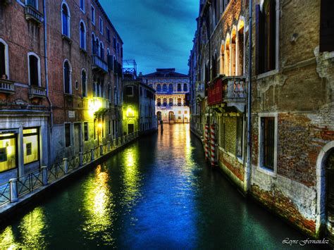 Venice At Night By Nymeriah On Deviantart