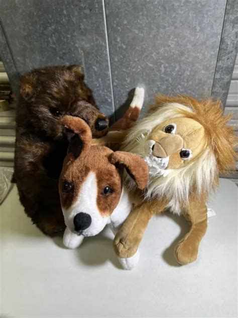 3 Melissa And Doug Jack Russell Terrier Disney Plush Stuffed Animal
