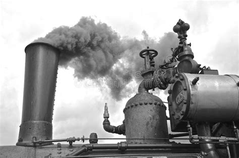 Train Steam Engine Blowing Back Smoke Stock Photo Image Of Memories