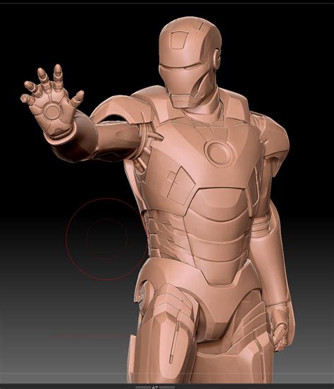 Iron Man Free 3d Printable Model Cgtrader