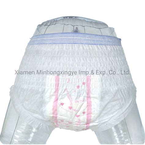 China Factory Incontinence Ultra Thick Pull Up Adult Diaper Abdl Pants China Diaper And