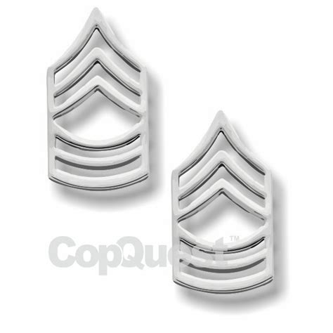 Collar Rank Insignia Chevrons 78 Inch Master Sergeant