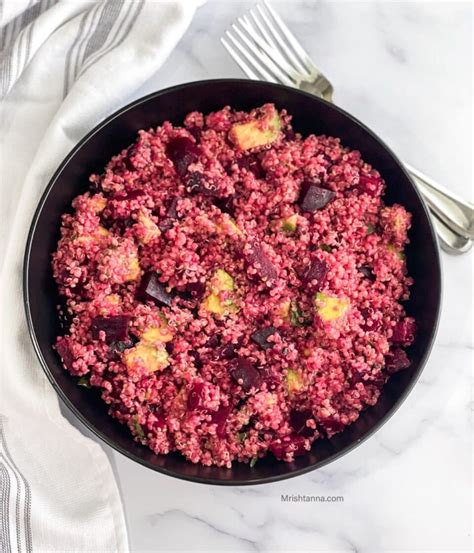 Quinoa Salad With Beets And Avocado Simple Sumptuous Cooking