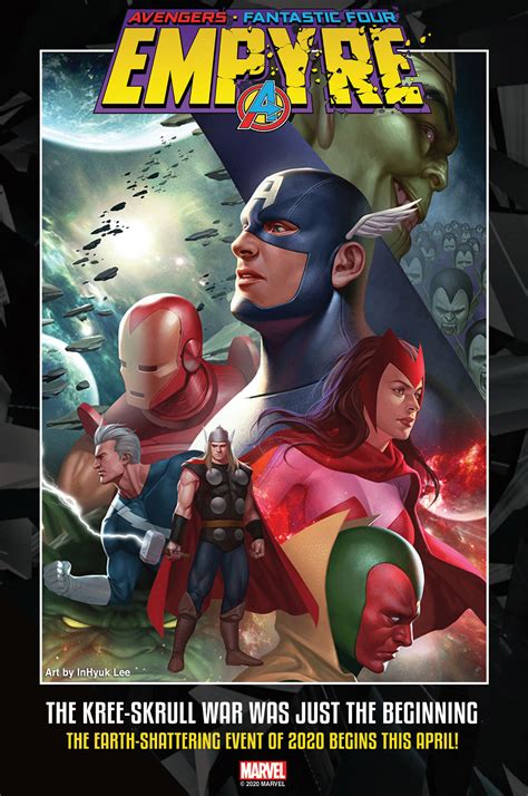 Marvel Reveals The Cover For Empyre 1 A Final Battle No