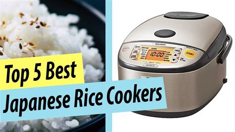 Best Rice Cooker Top 5 Japanese Rice Cooker Reviews YouTube