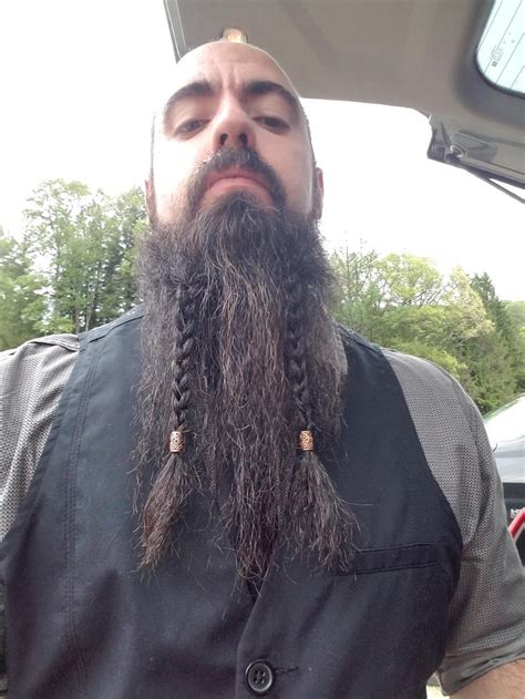 Braids For A Friends Wedding Let Me Know Your Thoughts Long Beards Braided Beard Beard Styles