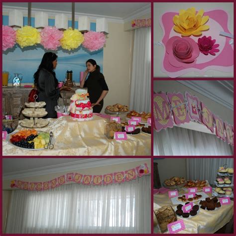 Baby shower favours are a big trend now days and are celebrated to seek blessings for. high-tea themed baby shower