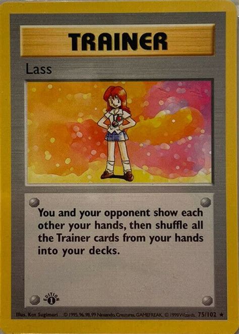 Lass 1999 Pokemon Game 1st Edition Price Guide Sports Card Investor