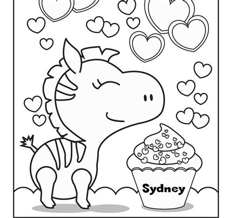 Sydney Your Name Coloring Page Coloring Home