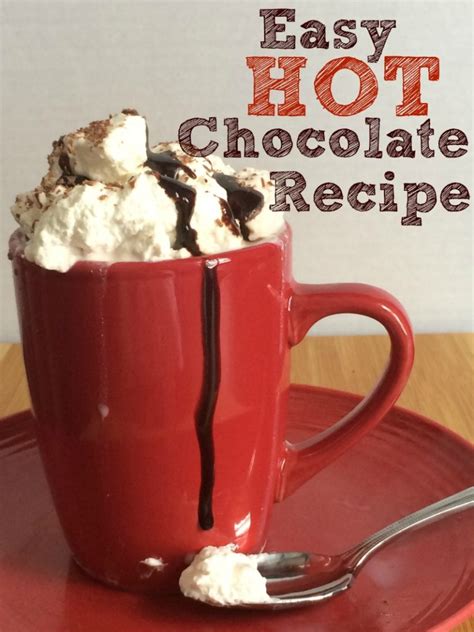 There are creative ways to make your hot chocolate more refined and delicious, which is exactly why we prepared this post. Homemade Hot Chocolate - Good Food and Family Fun