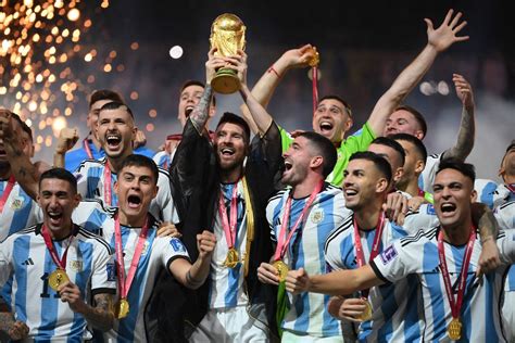 Wm 2022 Argentinien Um Lionel Messi Schlägt Frankreich Und Wird