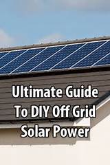 Diy Solar Off Grid Photos