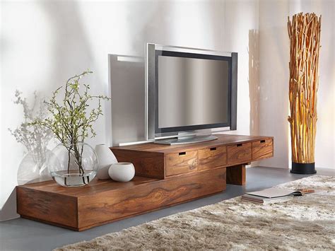 Buy Solid Wood Widen Extendable Tv Unit Buy Wooden Tv Unit In India
