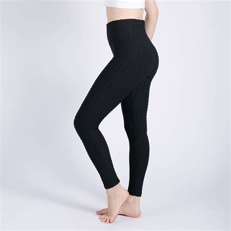 sexy push up workout black leggings women high waist leggins wrinkle absorbent breathable pants
