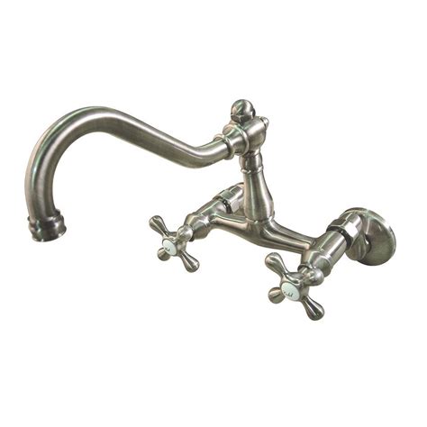 The experts' favorite bridge faucets, pot fillers, and other options for kitchens with more traditional. Kingston Brass Victorian Cross 2-Handle Wall-Mount ...
