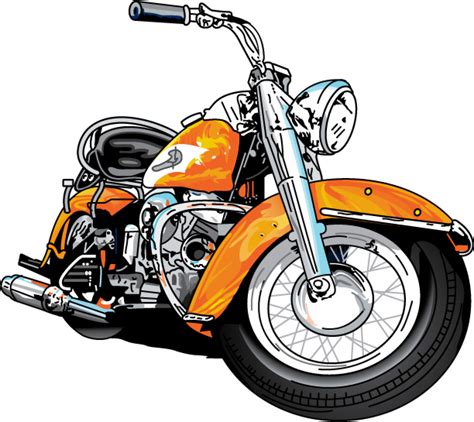 Cartoon Harley Motorcycle Images Clipart Best