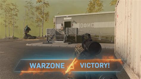 My First Warzone Victory Call Of Duty Warzone Gameplay Youtube