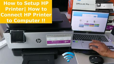 How To Setup Hp Printer To Wifi How To Connect Hp Printer To Computer