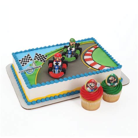 Cake Topper Super Mario Kart Sugar Room