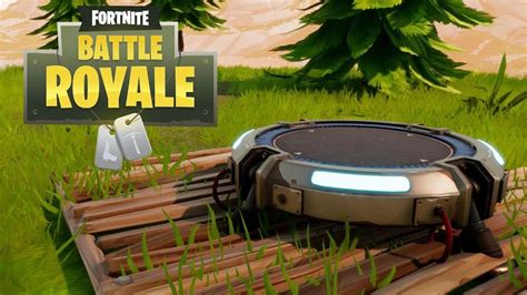 New Fortnite Throwable Launch Pad And Goo Gun Gameplay Release Date