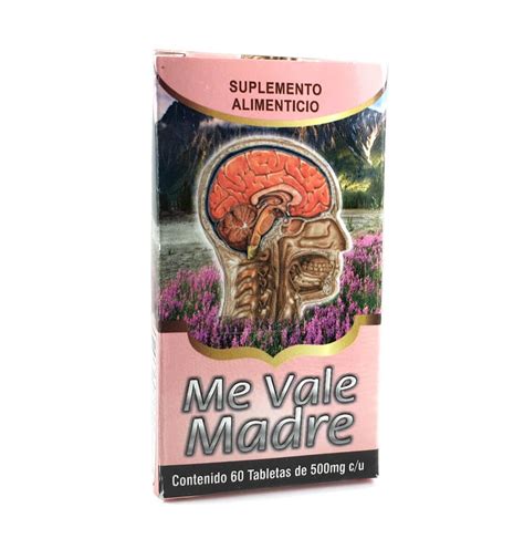 Me Vale Madre Natural Calming Supplement 60 Tablets