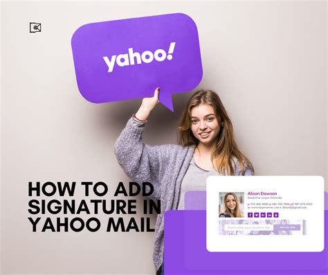 How Do I Add A Signature To My Yahoo Email Account Newoldstamp