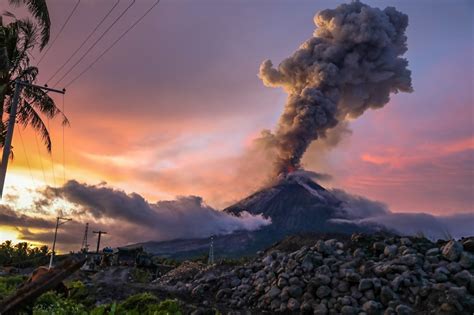 Volcanic eruptions happen when lava and gas are discharged from a volcanic vent. Mayon volcano eruption sparks Philippine tourism boom ...