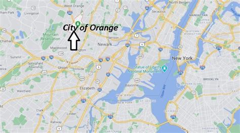 Where Is City Of Orange New Jersey What County Is City Of Orange Nj In