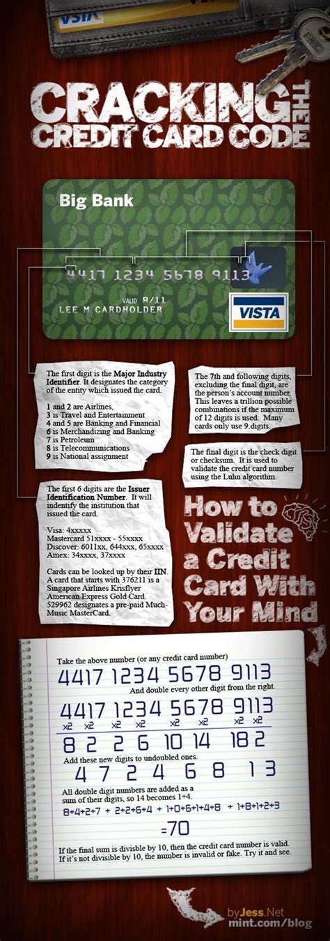 There are different credit card classifications as well. How to Tell Whether a Credit Card Number Is Valid Just by ...