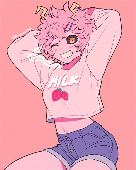 Ashido Mina Boku No Hero Academia Drawn By Mommorua Danbooru