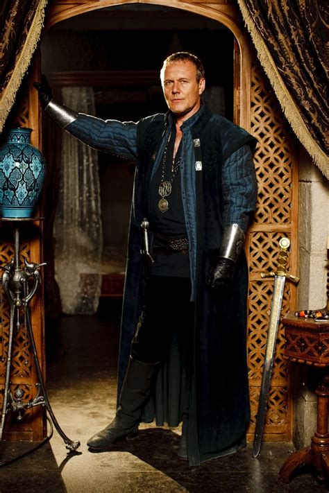Uther Pendragon Blue Outfit Anthony Head Merlin Merlin Tv Series