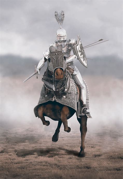 White Knight Marc James Medieval Knight Knight In Shining Armor Knight