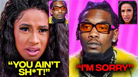 Cardi B Fires Back At Offset For Sleeping With Fan That Threw Water On