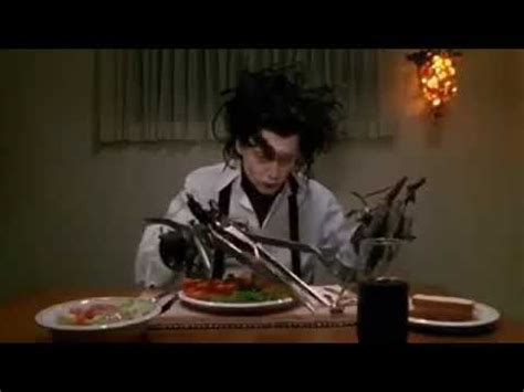 Edward Scissorhands Dinner Scene YouTube