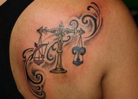 Libra Tattoos Designs Ideas And Meaning Tattoos For You