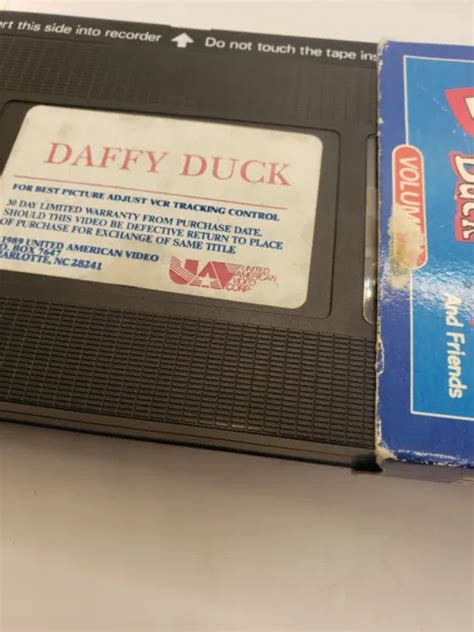 Daffy Duck Vhs Uav Cartoon Classics Collection Volume Porky