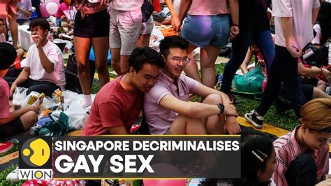 377a Singapore To Repeal Law Against Gay Sex Will Uphold Marriage Rules Latest World News