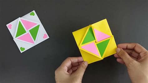 Origami Birthday Card Happy Birthday Card Youtube