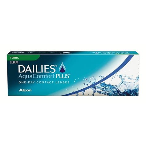 Dailies AquaComfort Plus Toric 30er Tageslinsen 28 60