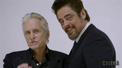 Benicio Del Toro Y Michael Douglas Actors On Actors Youtube