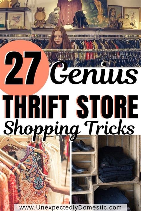 27 Easy And Fun Thrift Store Shopping Tips And Tricks Thrift Store