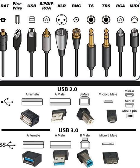 Cable Connectors Guide Computer Keyboard Shortcuts Computer Basics