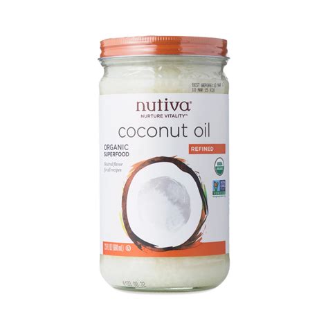 Nutiva Organic Refined Coconut Oil Thrive Market