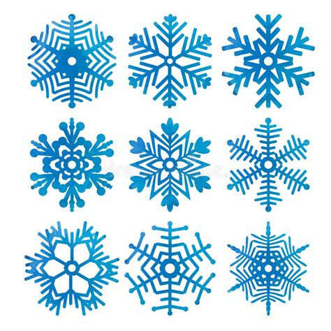 Snowflakes Vector Art Stock Vector Illustration Of Christmas 61863386