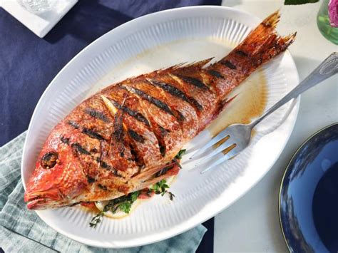 Caribbean Grilled Whole Red Snapper Recipes Deporecipe Co