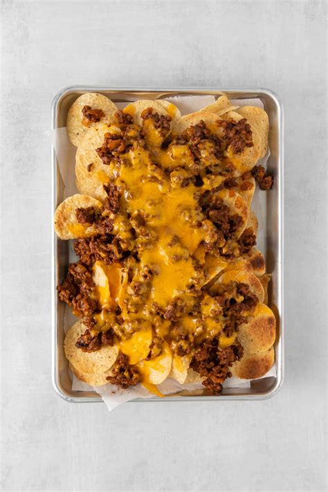 Easy Beef Nachos The Cheese Knees