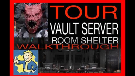 New Vault Server Room Shelter Walkthrough Fallout 76 Vault Server Room