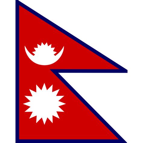 Flag Of Nepal Free Svg