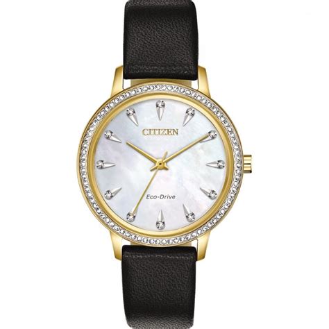 citizen ladies silhouette crystal eco drive watch watches from francis and gaye jewellers uk