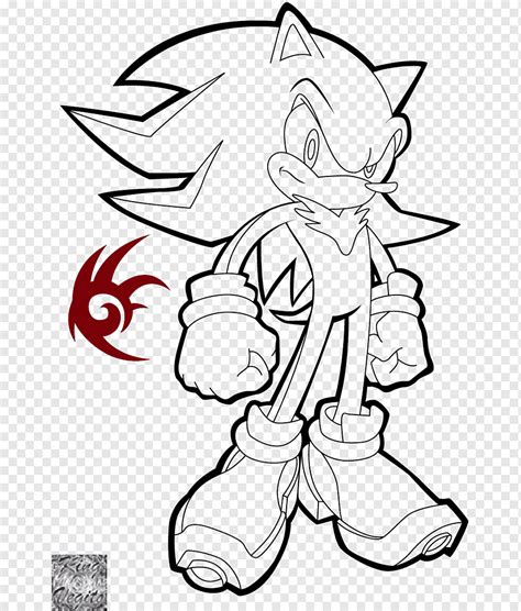Sombra el erizo super sombra sonic the hedgehog libro para colorear